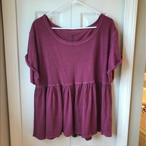 Free People Peplum Top